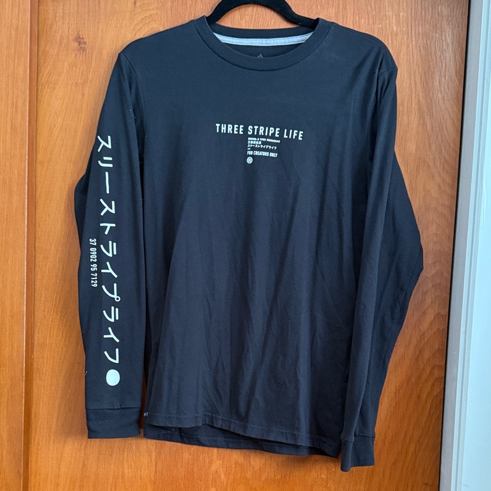 Adidas Three Stripe Life For Creators Only Performance Tee